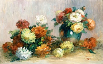 Blomsterkranser, ca. 1880 av Pierre Auguste Renoir