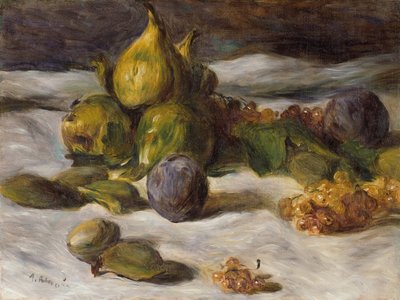 Früchtestillleben (Feigen und Johannisbeeren) von Pierre-Auguste Renoir