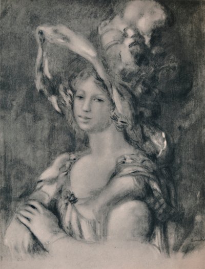 Halvlengde portrett av Dieterle, ca. 1899, 1946 av Pierre Auguste Renoir