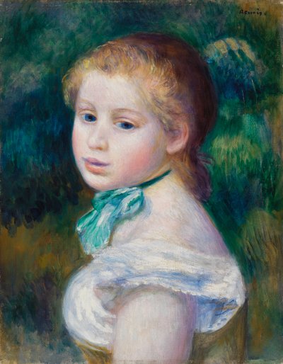 Leder for ung jente av Pierre Auguste Renoir