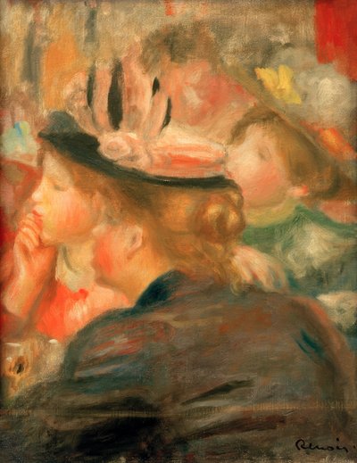I teatret av Pierre Auguste Renoir
