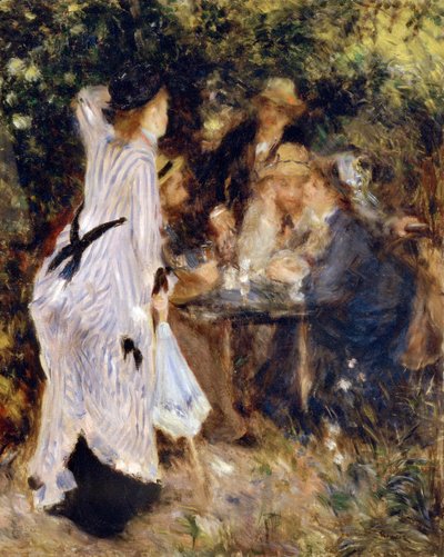I hagen Au Jardin du Moulin de la Galette, 1876. av Pierre Auguste Renoir