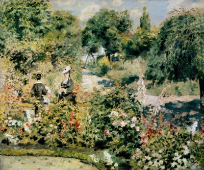 Hage ved Fontenay av Pierre Auguste Renoir