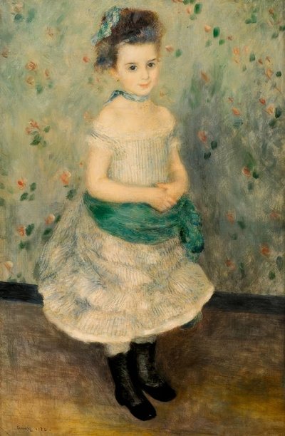 Jeanne Durand-Ruel av Pierre Auguste Renoir