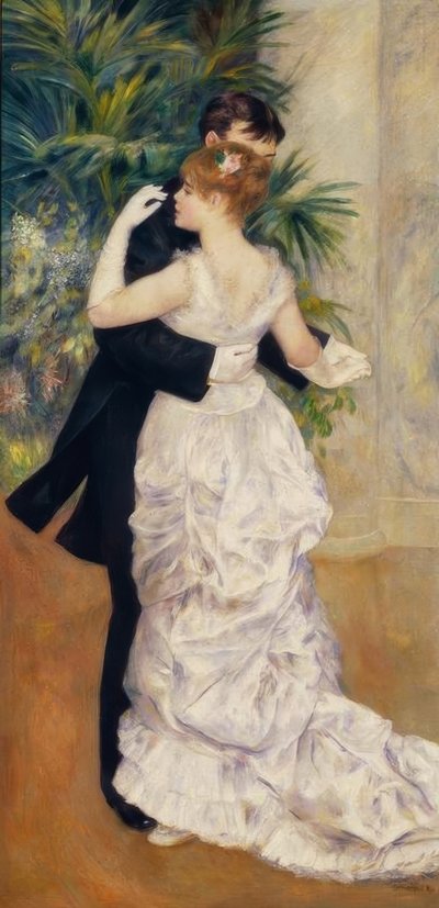 Dans i byen av Pierre Auguste Renoir