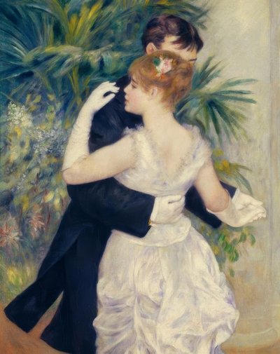 Dans i byen av Pierre Auguste Renoir