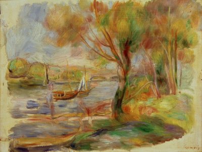 Seinen ved Argenteuil av Pierre Auguste Renoir