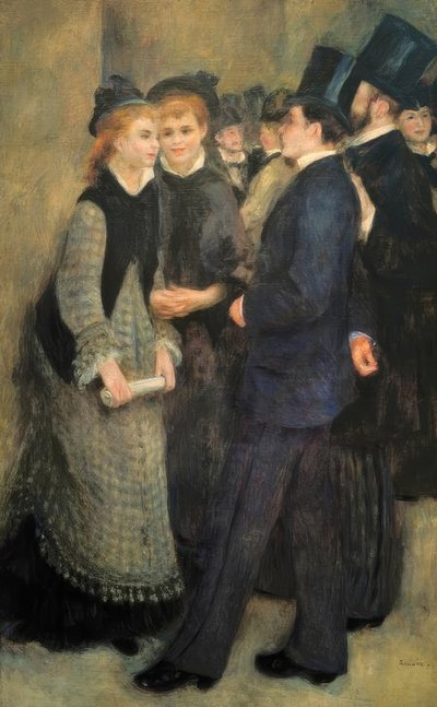 Forlater konservatoriet av Pierre Auguste Renoir