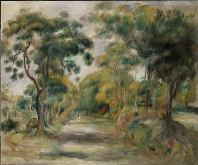 Landskap ved middagstid, 1900 av Pierre-Auguste Renoir