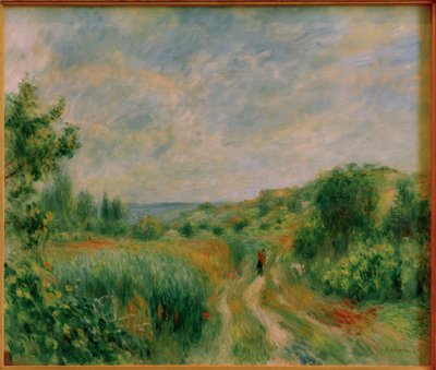 Landskap nær Essoyes av Pierre Auguste Renoir