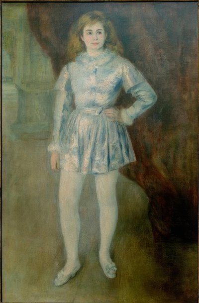 Siden. Madame Henriot i transvestitt av Pierre Auguste Renoir