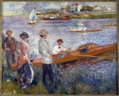 Canotiers på Chatou av Pierre Auguste Renoir