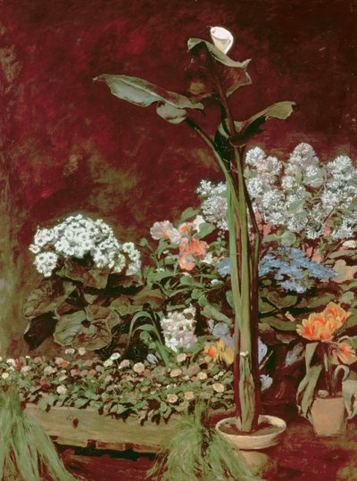 Lilje- og drivhusplanter av Pierre Auguste Renoir