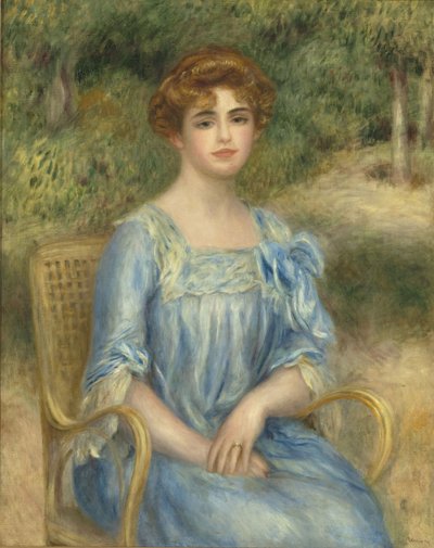 Madame Gaston Bernheim de Villers, født Suzanne Adler, 1901 av Pierre Auguste Renoir