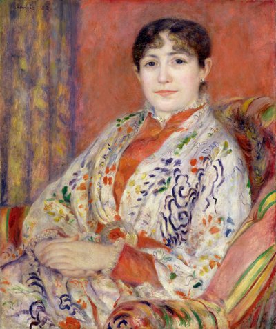 Madame Heriot, 1882 av Pierre Auguste Renoir