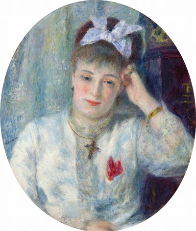 Marie Murer, 1877. av Pierre Auguste Renoir