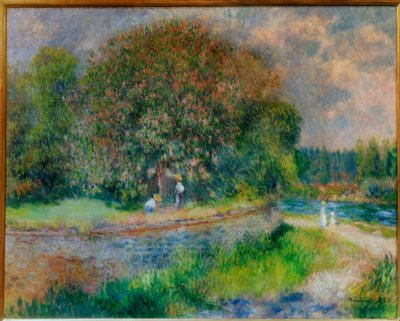 Blomstrende hestekastanje av Pierre Auguste Renoir