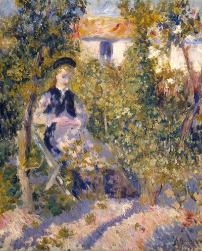 Nini i hagen av Pierre Auguste Renoir