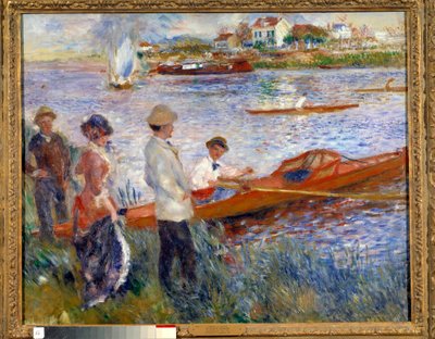 Åremenn på Chatou av Pierre Auguste Renoir