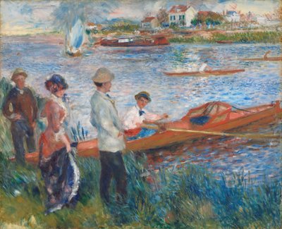 Åremenn i Chatou, 1879. av Pierre Auguste Renoir