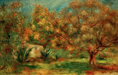 Olivenhage av Pierre Auguste Renoir