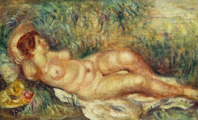 Utstrakt naken av Pierre Auguste Renoir