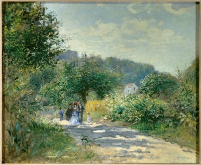 Sti til Louveciennes av Pierre Auguste Renoir