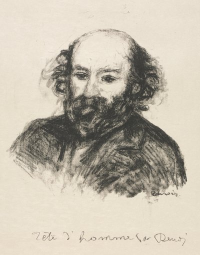 Paul Cézanne, ca. 1902. av Pierre Auguste Renoir