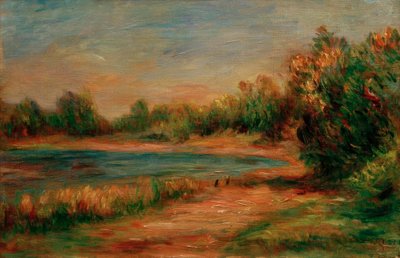 Landskap på Guernsey av Pierre Auguste Renoir