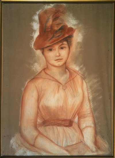 Porträt einer Frau von Pierre Auguste Renoir