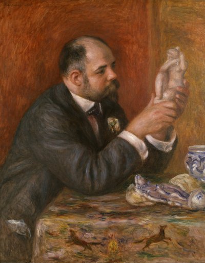 Portrett av Ambroise Vollard 1865-1939, 1908. av Pierre Auguste Renoir