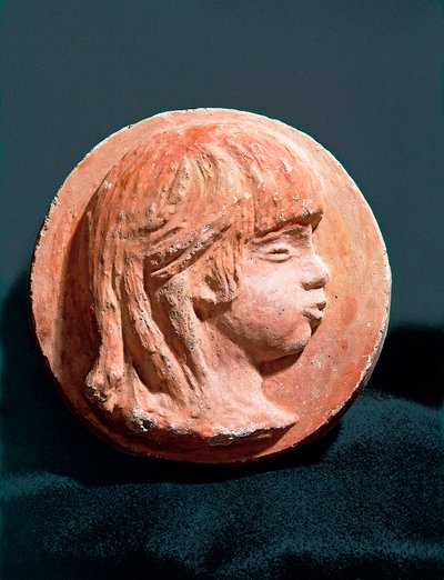 Porträt von Claude Renoir von Pierre Auguste Renoir