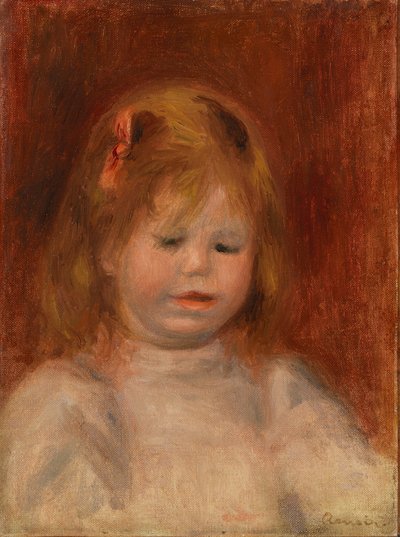 Porträt von Jean Renoir von Pierre-Auguste Renoir