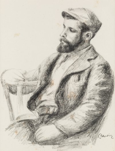 Portrett av Louis Valtat 1869-1952, 1904. av Pierre Auguste Renoir