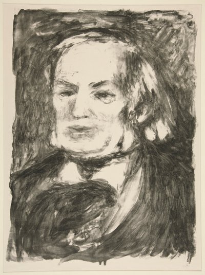 Portrett av Richard Wagner av Pierre-Auguste Renoir