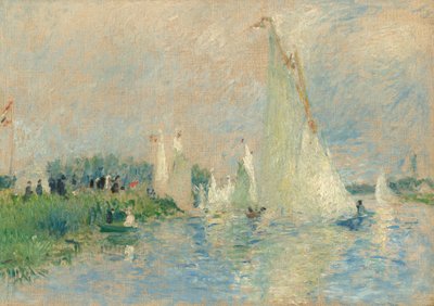Regatta i Argenteuil, 1874. av Pierre Auguste Renoir