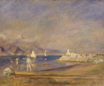 St. Tropez, 1898-1900 av Pierre Auguste Renoir