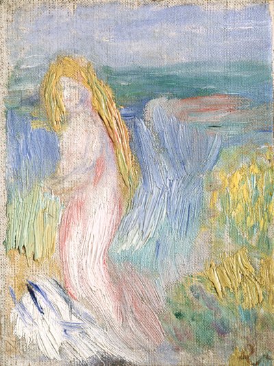 Liten studie for en naken, 1882. av Pierre Auguste Renoir