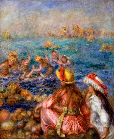 The Baders, 1892 av Pierre Auguste Renoir
