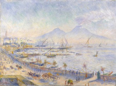 Napolibukten, 1881 av Pierre Auguste Renoir