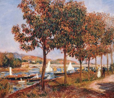 Broen ved Argenteuil av Pierre Auguste Renoir