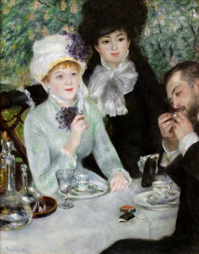 The End of Luncheon, 1879 av Pierre Auguste Renoir