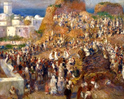 Moskeen, eller arabisk festival, 1881 av Pierre Auguste Renoir