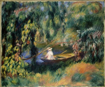 Båten, ca 1878. av Pierre Auguste Renoir
