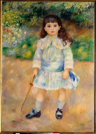Barnet med pisken Maleri av Pierre Auguste Renoir (1841-1919) av Pierre Auguste Renoir
