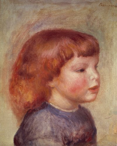Kinderkopf von Pierre Auguste Renoir