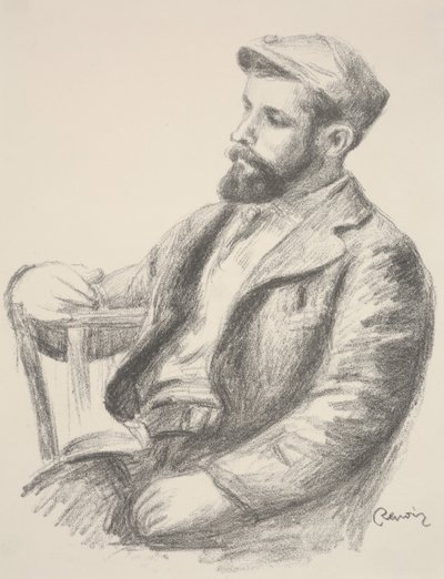 Valtat Porträt von Pierre Auguste Renoir