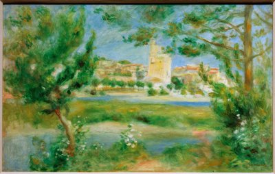 Villeneuveles-Avignon av Pierre Auguste Renoir