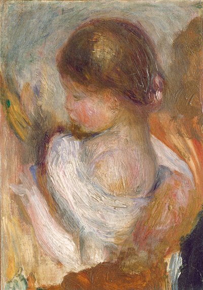 Junges Mädchen beim Lesen, ca. 1888 von Pierre Auguste Renoir