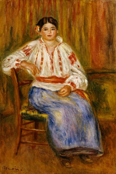 Ung rumensk, 1914 av Pierre Auguste Renoir